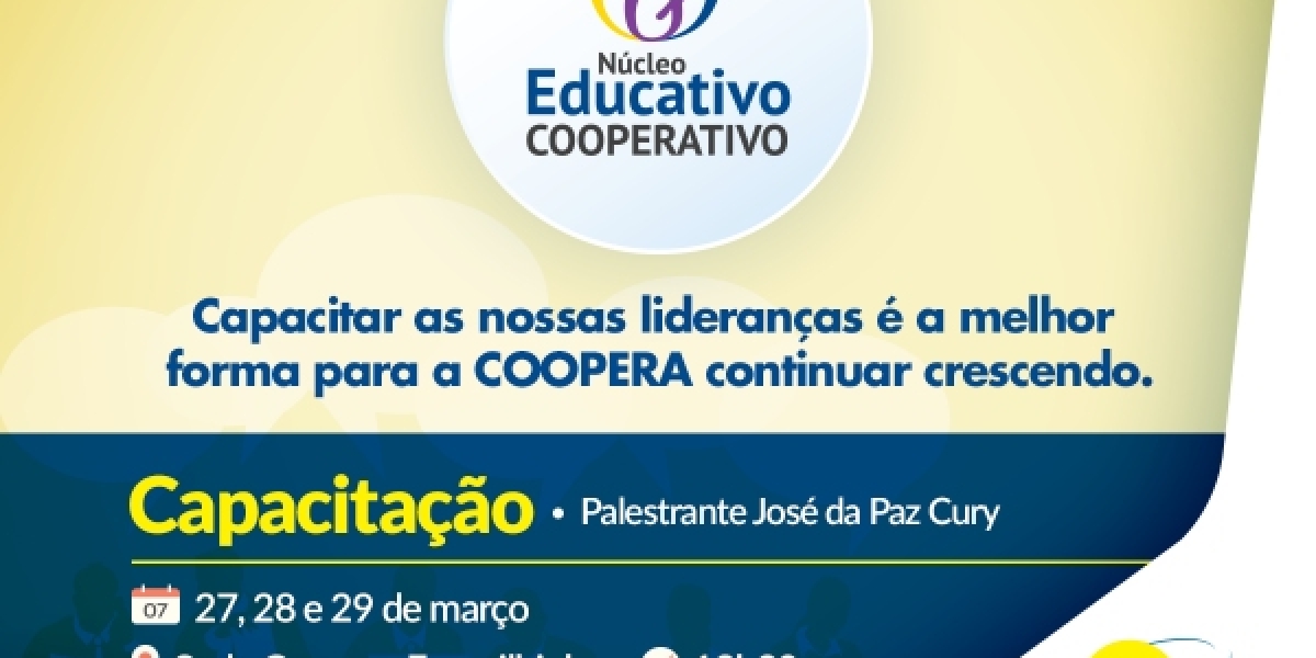 COOPERA abre inscrições para o Núcleo Educativo Cooperativo
