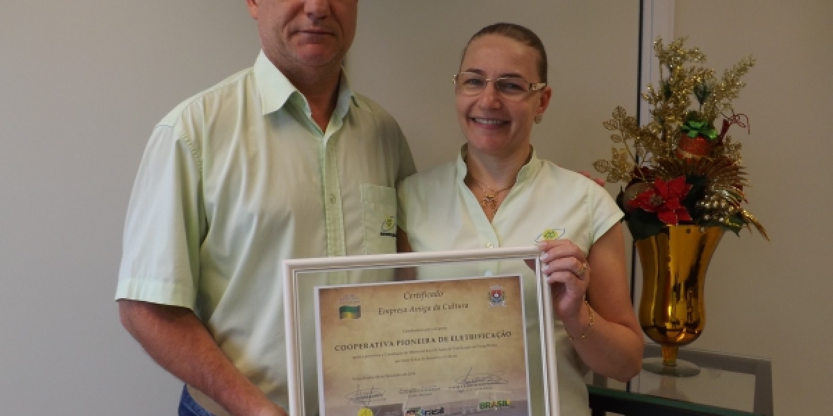  COOPERA recebe Certificado de Incentivo à Cultura  