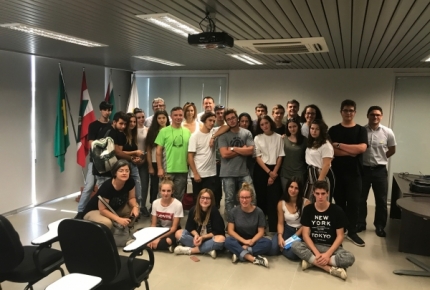 COOPERA recebe estudantes e professores italianos